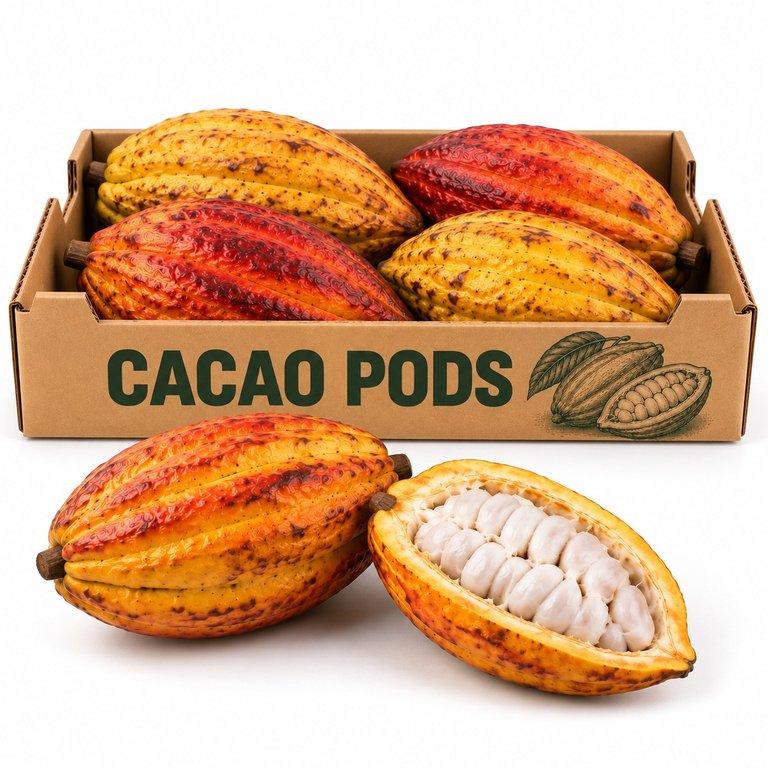 Cacao Pods (in the husk)
